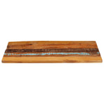 Rectangular Table Top 60x100 cm 25-27 mm Solid Wood Reclaimed