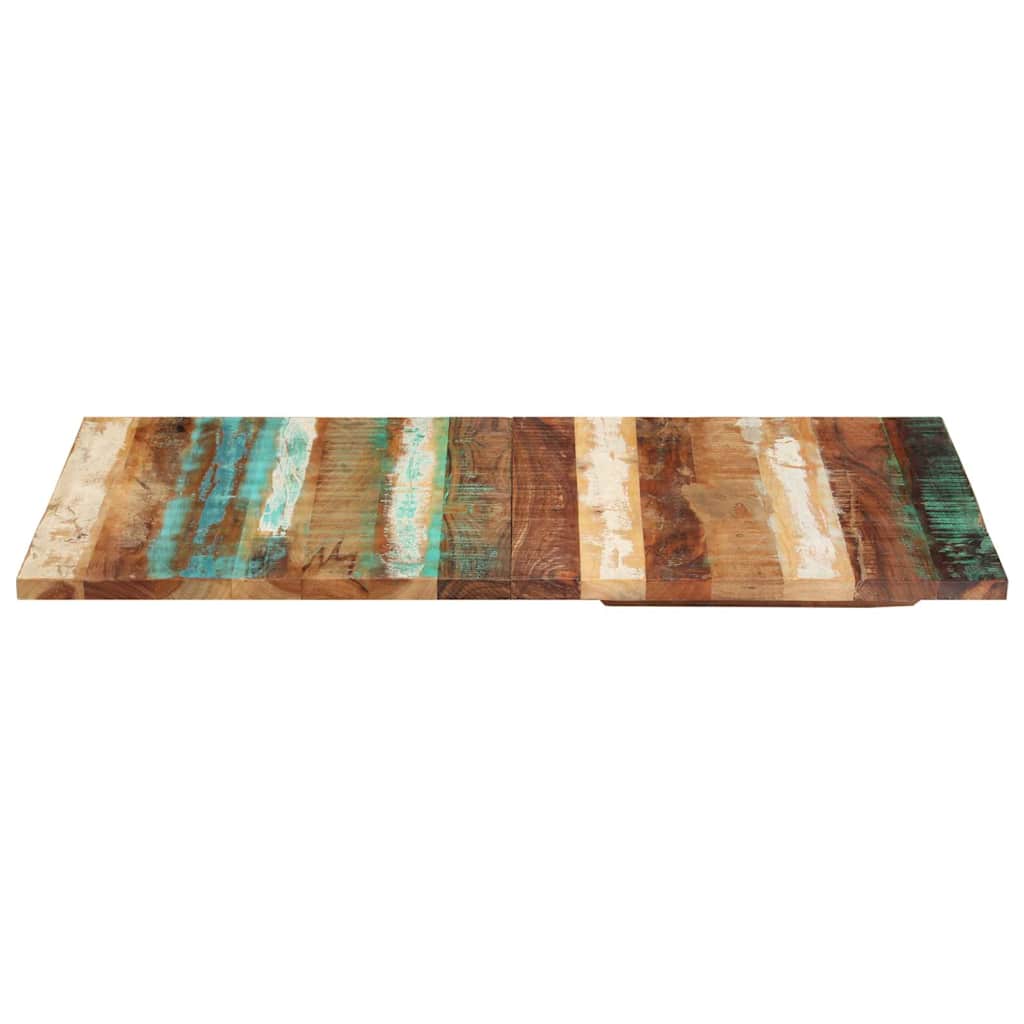Rectangular Table Top 60x120 cm 25-27 mm Solid Reclaimed Wood