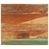Rectangular Table Top 70x80 cm 25-27 mm Solid Wood Reclaimed