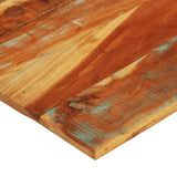 Rectangular Table Top 70x80 cm 25-27 mm Solid Wood Reclaimed