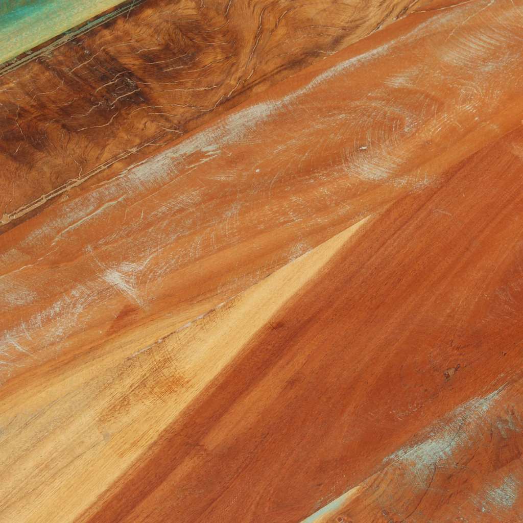 Rectangular Table Top 70x80 cm 25-27 mm Solid Wood Reclaimed