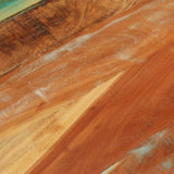Rectangular Table Top 70x80 cm 25-27 mm Solid Wood Reclaimed