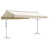 Free Standing Awning 500x300 cm Cream