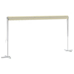 Free Standing Awning 500x300 cm Cream