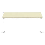 Free Standing Awning 500x300 cm Cream