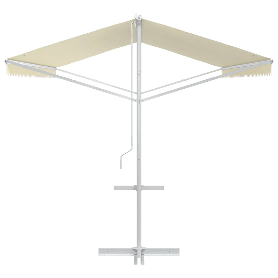Free Standing Awning 500x300 cm Cream