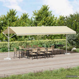 Free Standing Awning 600x300 cm Cream