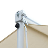 Free Standing Awning 600x300 cm Cream - Low Angle