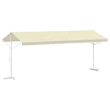 Free Standing Awning 600x300 cm Cream