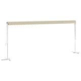 Free Standing Awning 600x300 cm Cream