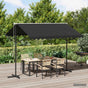 Free Standing Awning 300x300 cm Anthracite