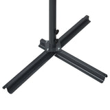 Free Standing Awning 300x300 cm Anthracite - Close-Up Angle