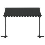 Free Standing Awning 300x300 cm Anthracite