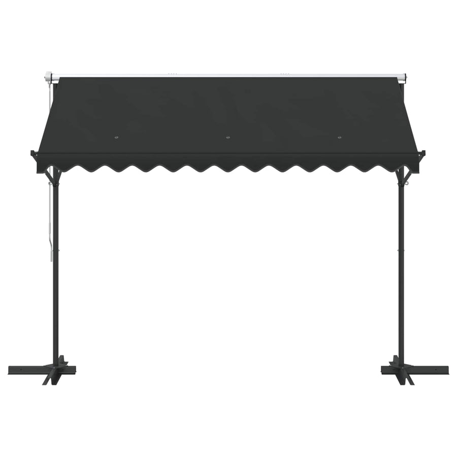 Free Standing Awning 300x300 cm Anthracite
