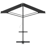 Free Standing Awning 400x300 cm Anthracite - 45-Degree Angle