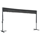 Free Standing Awning 500x300 cm Anthracite - Front View