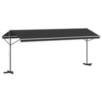 Free Standing Awning 600x300 cm Anthracite