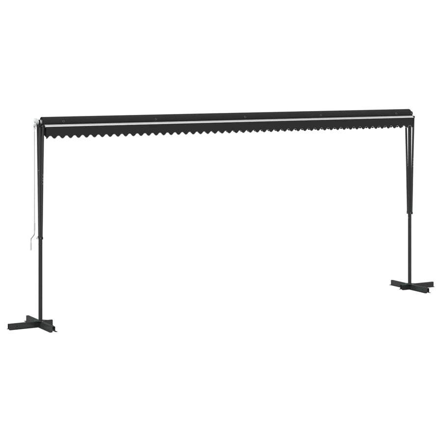 Free Standing Awning 600x300 cm Anthracite