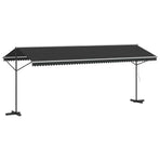 Free Standing Awning 600x300 cm Anthracite
