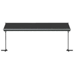 Free Standing Awning 600x300 cm Anthracite