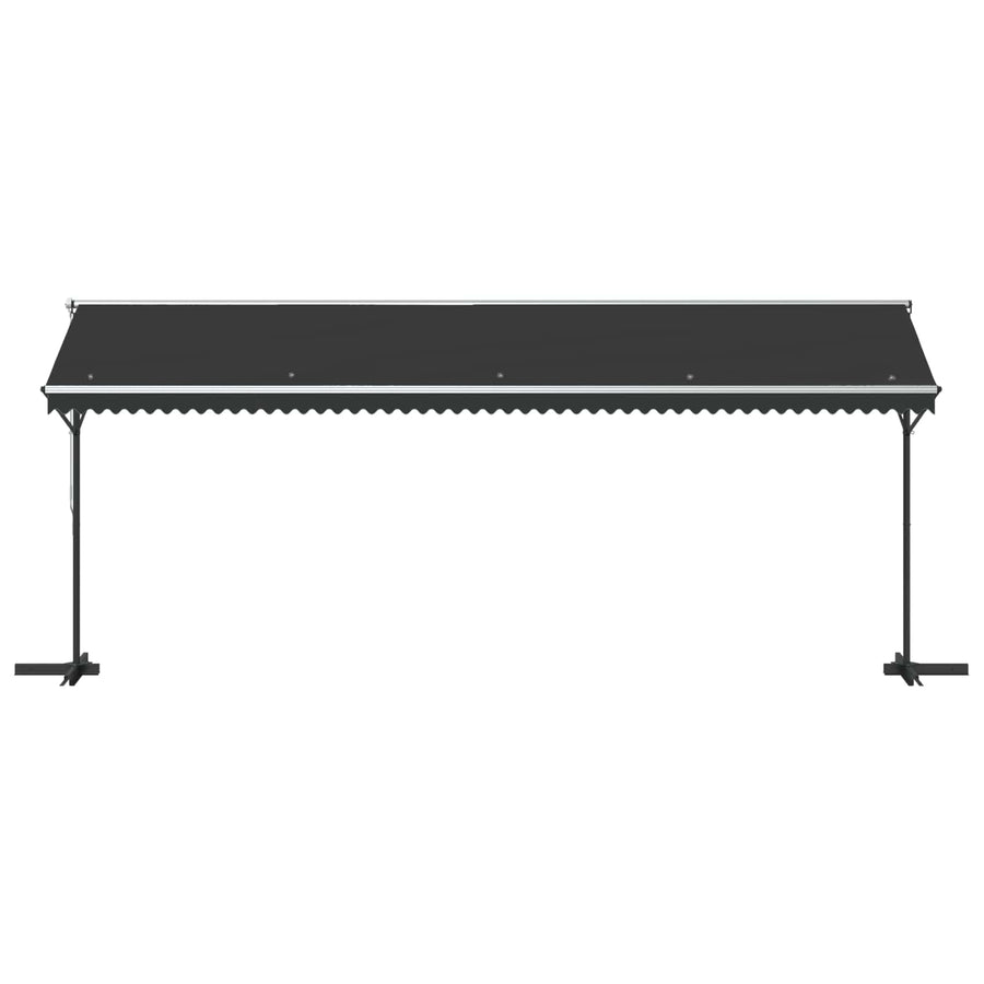 Free Standing Awning 600x300 cm Anthracite