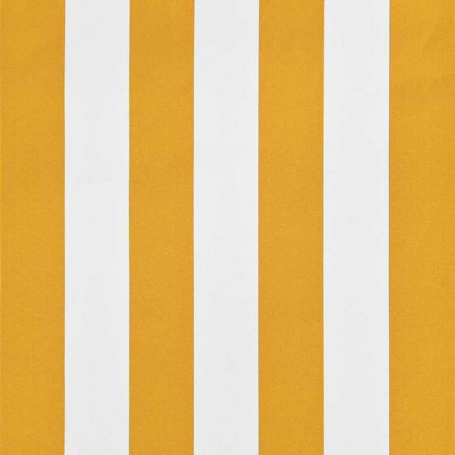 Retractable Awning 100x150 cm Yellow and White