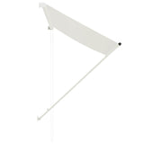 Retractable Awning 100x150 cm Cream - Top-Down View