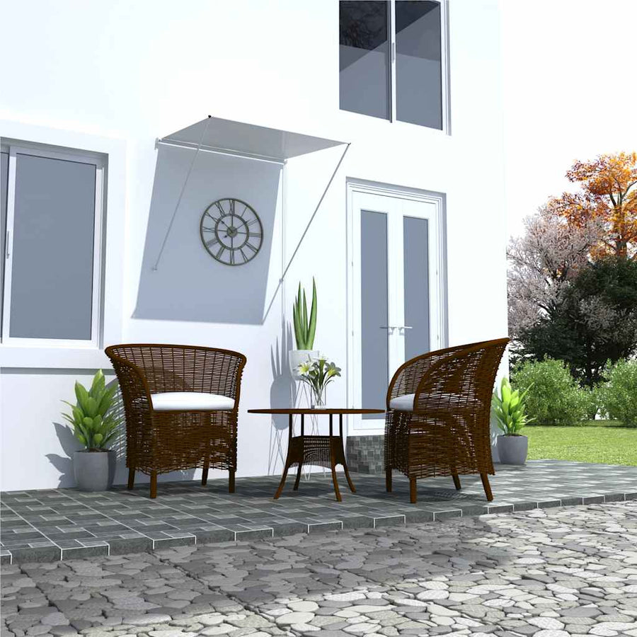 Retractable Awning 100x150 cm Cream
