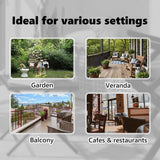 Outdoor Roller Blind 120x270 cm Anthracite - Extra Image