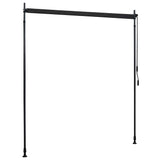 Outdoor Roller Blind 200x270 cm Anthracite