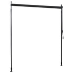 Outdoor Roller Blind 200x270 cm Anthracite