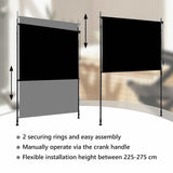 Outdoor Roller Blind 200x270 cm Anthracite