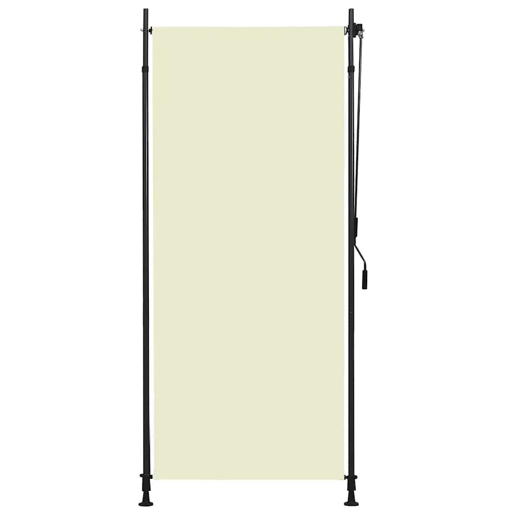 Outdoor Roller Blind 100x270 cm Cream