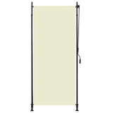 Outdoor Roller Blind 100x270 cm Cream