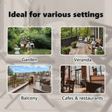 Outdoor Roller Blind 100x270 cm Cream - Extra Image