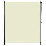 Outdoor Roller Blind 200x270 cm Cream - Front View