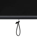Outdoor Roller Blind 80x250 cm Anthracite - Low Angle
