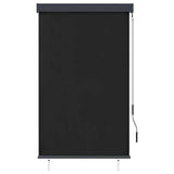 Outdoor Roller Blind 100x250 cm Anthracite - Front View