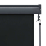Outdoor Roller Blind 160x250 cm Anthracite - Close-Up Angle