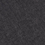 Dining Chairs 2 pcs Grey Fabric - Low Angle