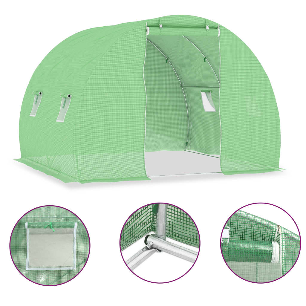 Greenhouse 6 m? 3x2x2 m