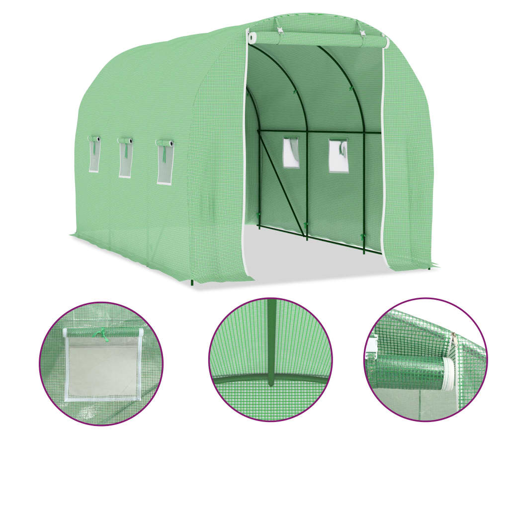 Greenhouse 6.86 m? 3.43x2x2 m