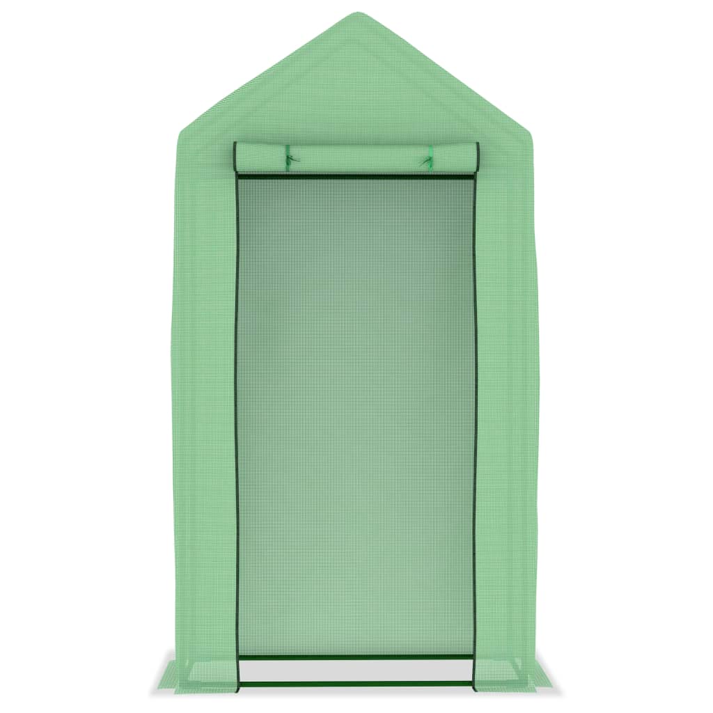 Greenhouse with Steel Frame 0.5 m? 1x0.5x1.9 m