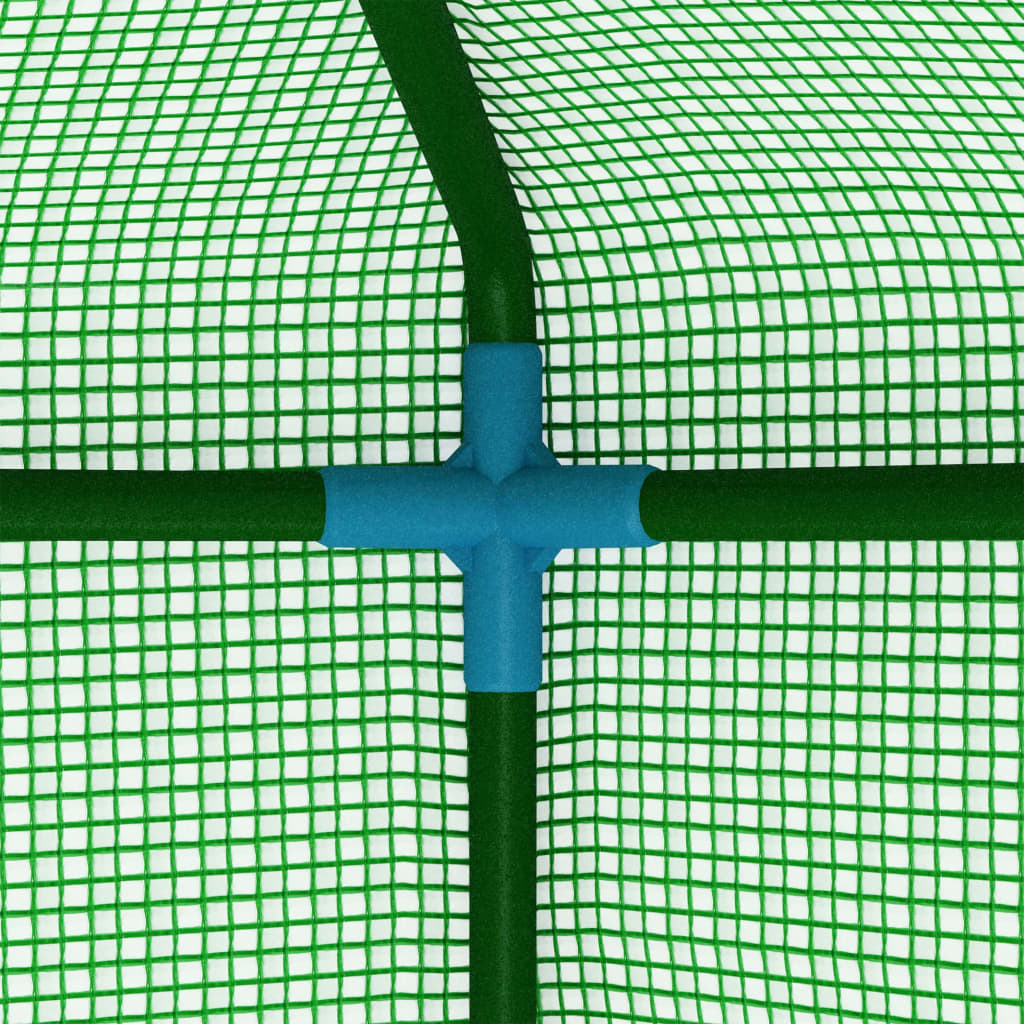 Greenhouse with Steel Frame 0.5 m? 1x0.5x1.9 m
