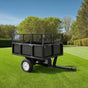 Tipping Trailer for Lawn Mower 300 kg Load