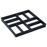 Pavement Moulds 2 pcs 40x40x4 cm Plastic - Front View