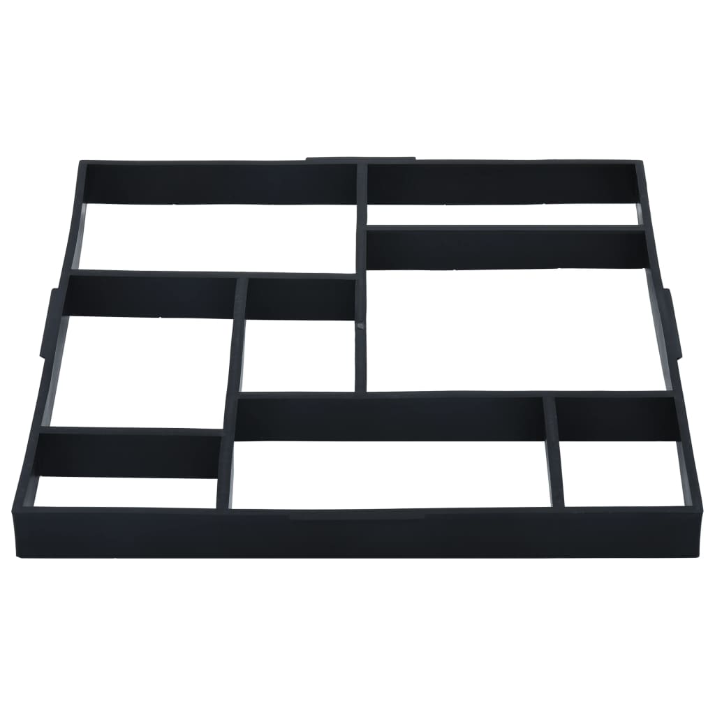 Pavement Moulds 2 pcs 50.4x50.4x4.3 cm Plastic