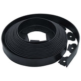 Flexible Lawn Edging with 30 Pegs 10 m 5 cm - Side View