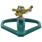 Rotary Sprinkler Green 21x22x13 cm Metal - Front View