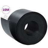 Garden Edging Black 10 m 15 cm PE